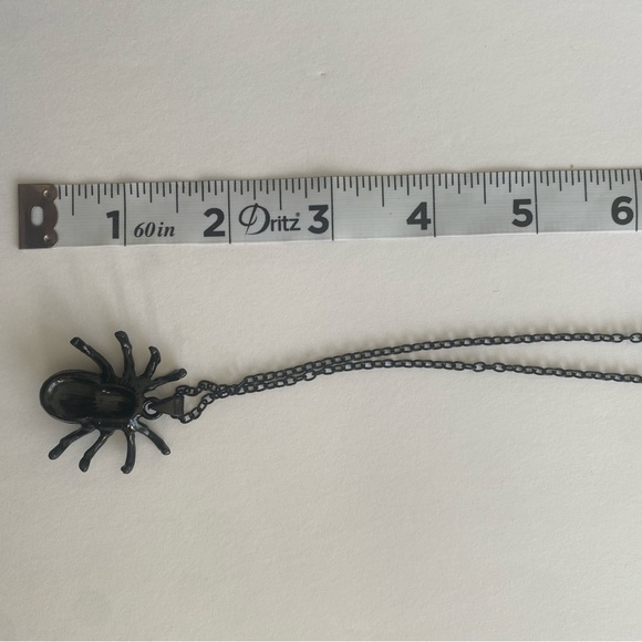 Gothic Black/Red Cute Spider Pendant Necklace‎ Punk  Retro Style Fashion Jewelry - Picture 14 of 14